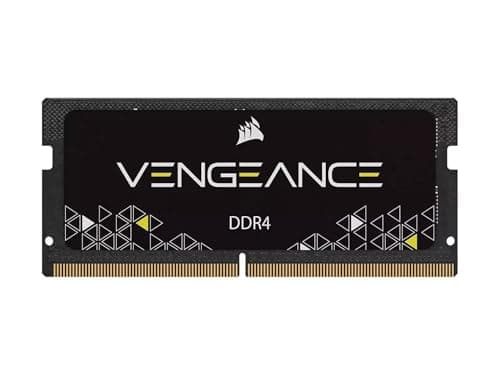 Corsair Vengeance SODIMM 16GB (1x16GB) DDR4 3200MHz CL22 Memory for Laptop/Notebooks (Intel 11th Generation Core Processors Support) Black CMSX16GX4M1A3200C22