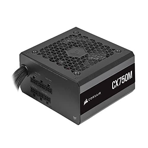 Corsair CX-M Series, CX750M, Modular Power Supply, 80 Plus Bronze, Black