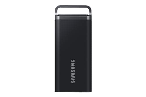 Samsung T5 EVO Portable SSD 2TB, USB 3.2 Gen 1 External Solid State Drive, Seq. Read Speeds Up to 460MB/s for Gaming and Content Creation, MU-PH2T0S/WW, Black