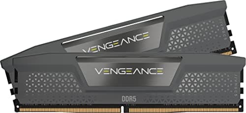 CORSAIR Vengeance DDR5 16GB (2x8GB) DDR5 Up to 5200MHz CL40 AMD EXPO Intel XMP iCUE Compatible Computer Memory – Grey (CMK16GX5M2B5200Z40)