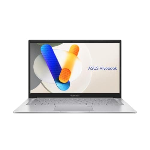 ASUS Vivobook 14 (2025), (i5-14th Gen) Intel Core 5 120U,Fingerprint Sensor,8GB RAM,512GB SSD,FHD, 14", (35.5 cm),Win11,M365 Basic(1Y) Office 24, Silver, 1.4 Kg, X1404VAP-EB1521WS, Thin & Light Laptop