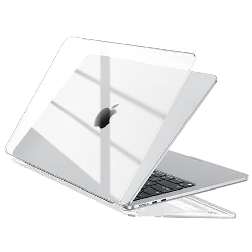 EooCoo Clear Case for Apple MacBook Air M5 13 inch Cover M4 M3 M2 2026-2022