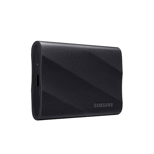 Samsung T9 Portable External SSD 2TB, USB 3.2 Gen 2x2, up to 2,000 MB/s Read Speed, Reliable Storage for Professional Creators - videographers, Graphic Designers, Artists, MU-PG2T0B/WW, Black
