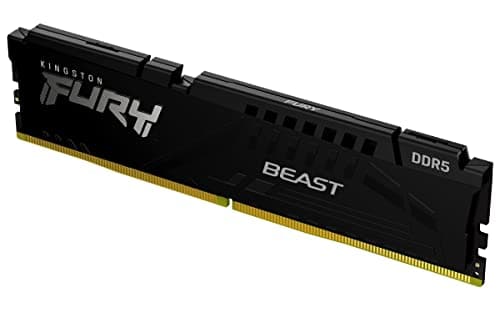 Kingston FURY Beast 32GB 6000MT/s DDR5 CL36 Desktop Memory | AMD EXPO | Single Module | KF560C36BBE2-32