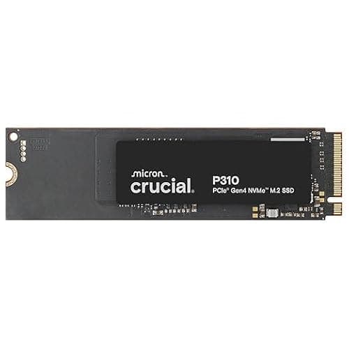 Crucial P310 1TB 2280 PCIe Gen4 3D NAND NVMe M.2 SSD – Up to 7,100 MB/s – Shift up to Gen4 – Internal Solid State Drive (PC) – CT1000P310SSD801