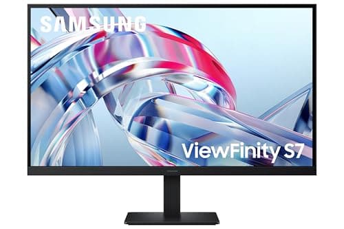 Samsung 27" (68.47cm) 4K UHD Monitor|4K 3840 x 2160|IPS Panel|HDR 10|SRGB 99%|1.07 Billion Colors|Wide Viewing Angle|Ports-HDMI,DP,Headphone|PIP|PBP|Eye Saver Mode|LS27H700EAWXXL |Black