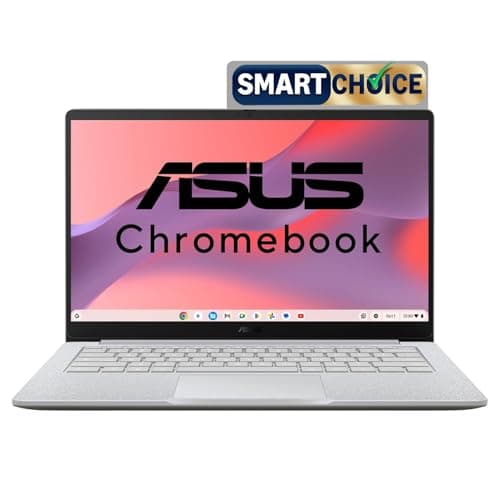 ASUS Chromebook CX1405 (2026), Smartchoice,Intel N50 Processor, Intel UHD iGPU, 8GB RAM, 128GB SSD, FHD, 14" (35.5 cm), Chrome OS, Pure Grey, 1.39 Kg, CX1405CTA-S60622, 42WHrs, Thin & Light Laptop
