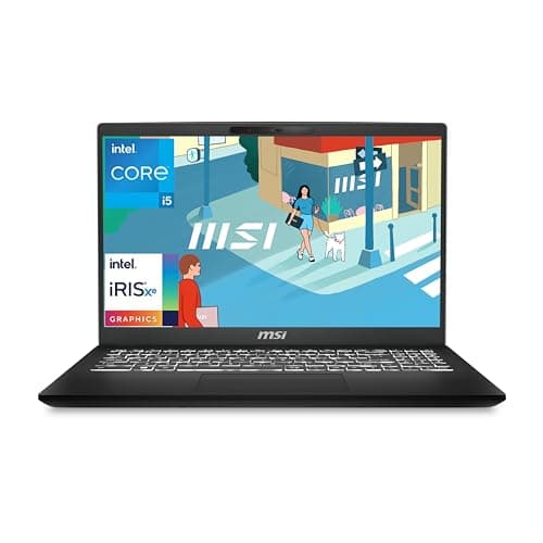 MSI Modern 15 H, Intel 13th Gen i9-13900H, 40CM Thin & Light Laptop(16GB/1TB NVMe SSD/Windows 11 Home/Intel Iris Xe Graphics/Classic Black/1.9Kg), C13M-079IN