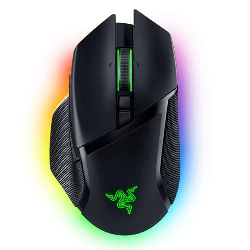 Razer Basilisk V3 Pro Smartchoice Ergonomic Wireless Gaming Mouse, HyperSpeed & Bluetooth, 30K DPI Sensor, 13 Programmable Buttons, RGB Lighting, HyperScroll Tilt Wheel, Long Battery Life