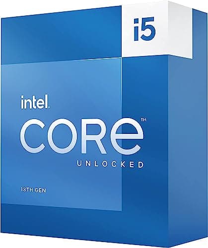 Intel Core i5-13600K Desktop Processor 14 cores (6 P-cores + 8 E-cores) 24M Cache, up to 5.1 GHz' Socket LGA 1700