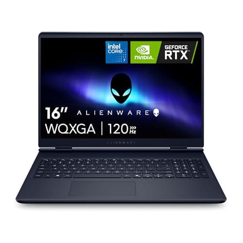 Alienware 16 Aurora Gaming Laptop, NVIDIA RTX 5060, Intel Core 7 240H