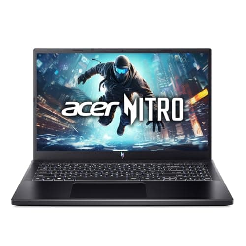 acer Nitro V Gaming Laptop 13th Gen Intel Core i5-13420H with RTX 3050 Graphics 6 GB VRAM, 144Hz Display (16 GB DDR5/512GB SSD/Windows 11 Home/Wi-Fi 6),15.6"(39.6cms) FHD ANV15-51